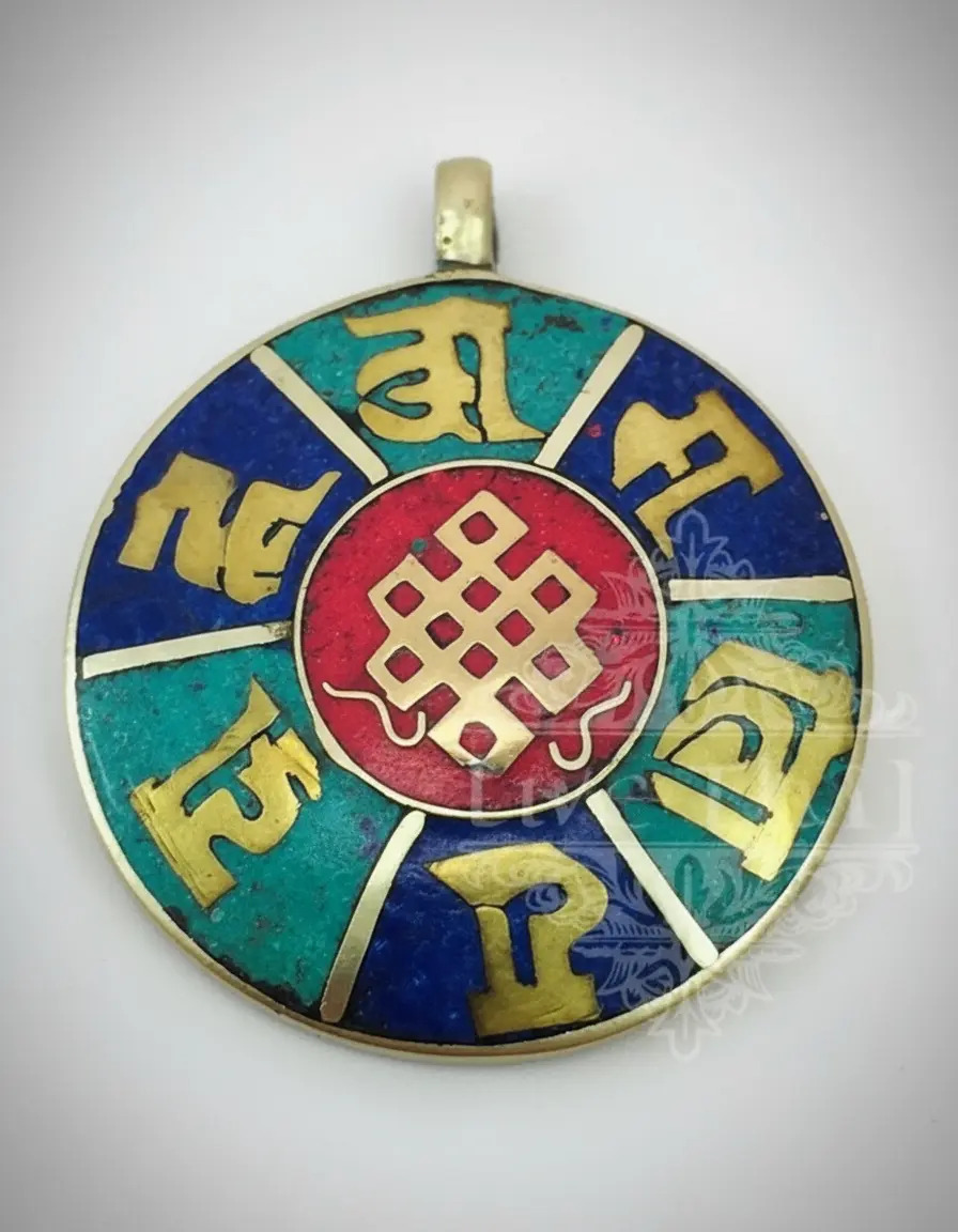 Dijes Importados Metal Mantra Suerte Fortuna Éxito Amor Paz - Imagen 237