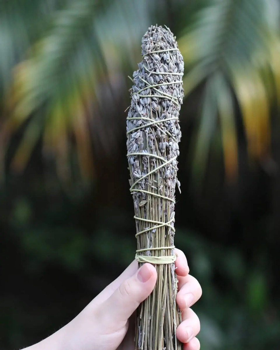 Sahumos De Flores De Lavanda Pura Sagrada Madre - Imagen 6