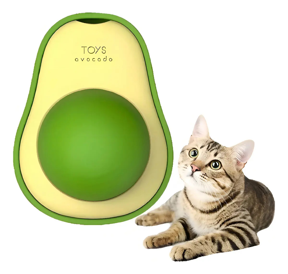 Juguete Bola Catnip Para Gatos Palta Pared Hierba Gatera - Imagen 6