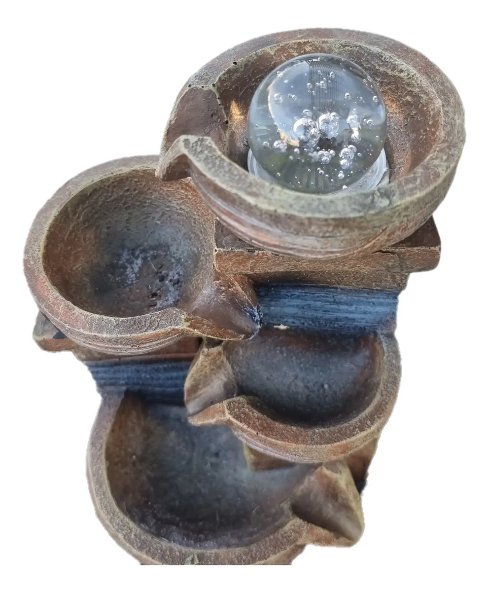 Fuente De Agua Mediana Cascada Relajación Esfera Oferta!!! - Imagen 2