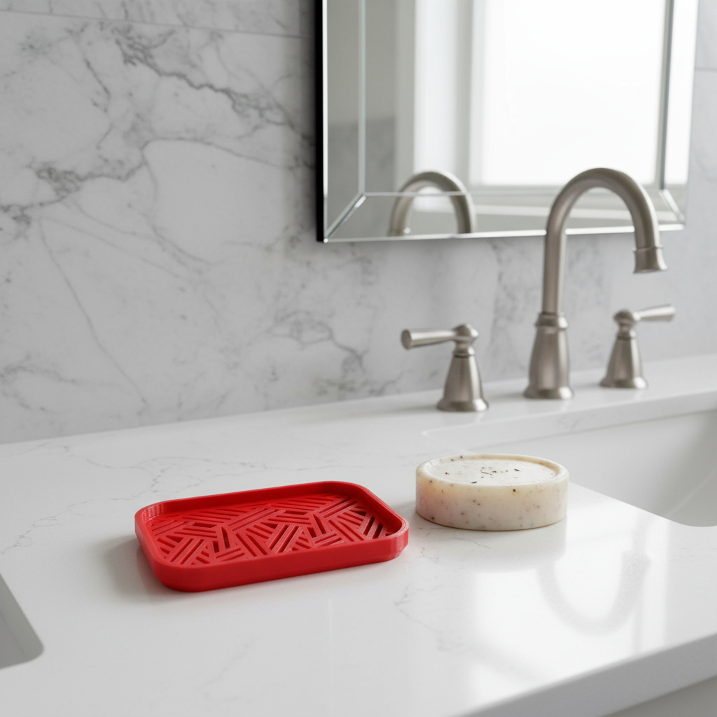 Jabonera Organizador Jabon Baño Parametric Diseño Armonia 3d - Imagen 71