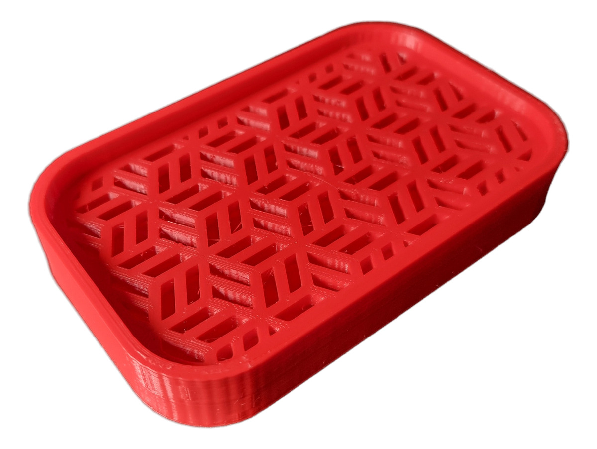 Jabonera Organizador Jabon Baño Parametric Diseño Armonia 3d - Imagen 5