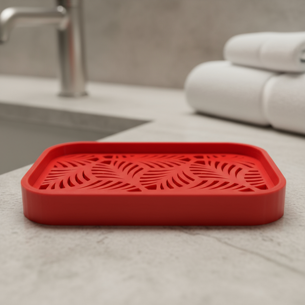 Jabonera Organizador Jabon Baño Parametric Diseño Armonia 3d - Imagen 54