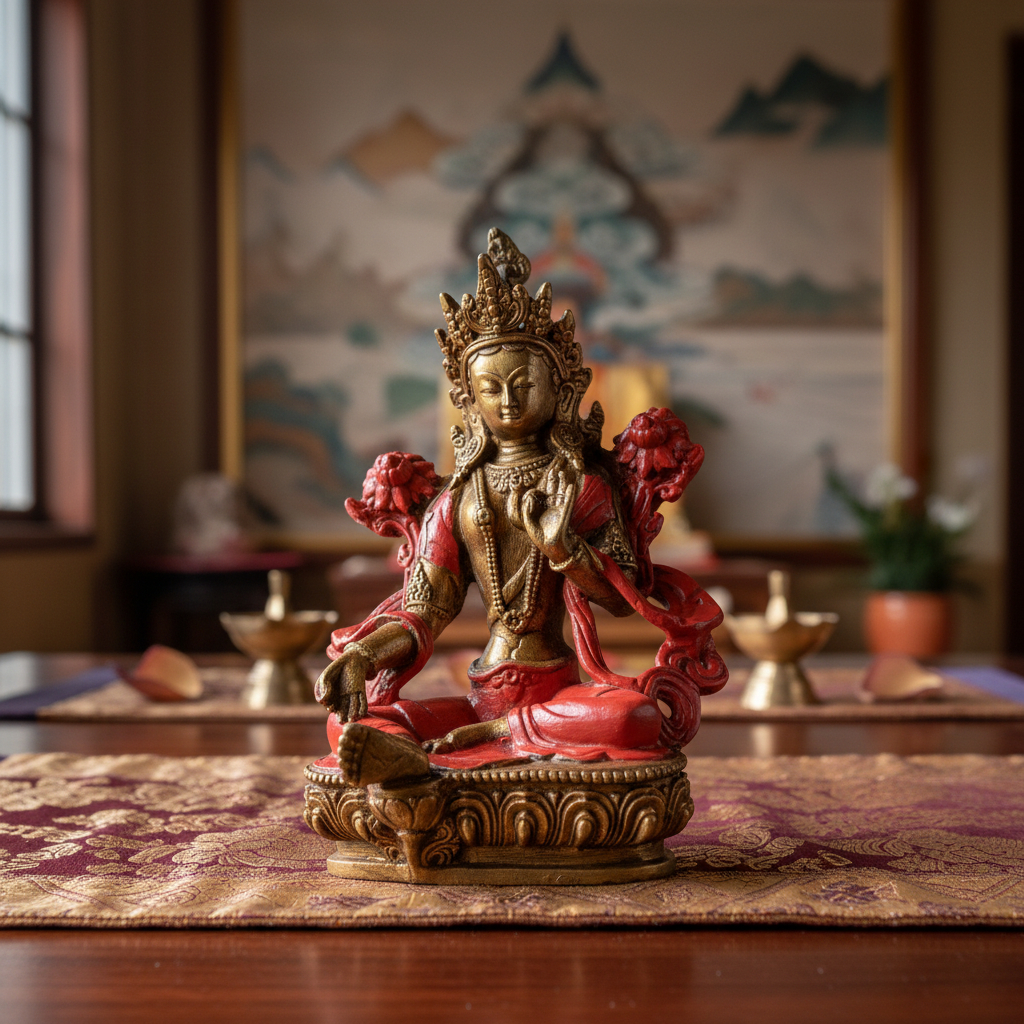 Buda Tara Sabiduria Compasion Bendicion Paz Armonia 20cm - Imagen 18