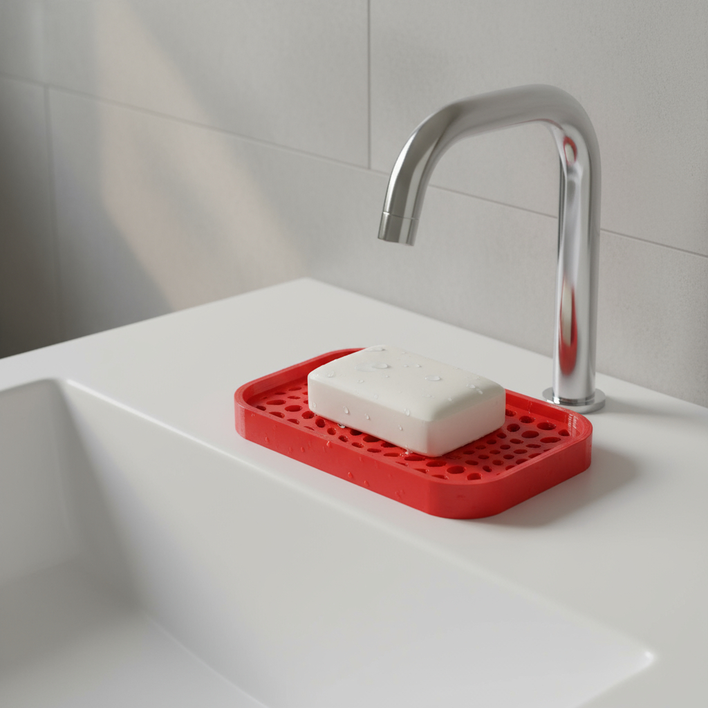 Jabonera Organizador Jabon Baño Parametric Diseño Armonia 3d - Imagen 32