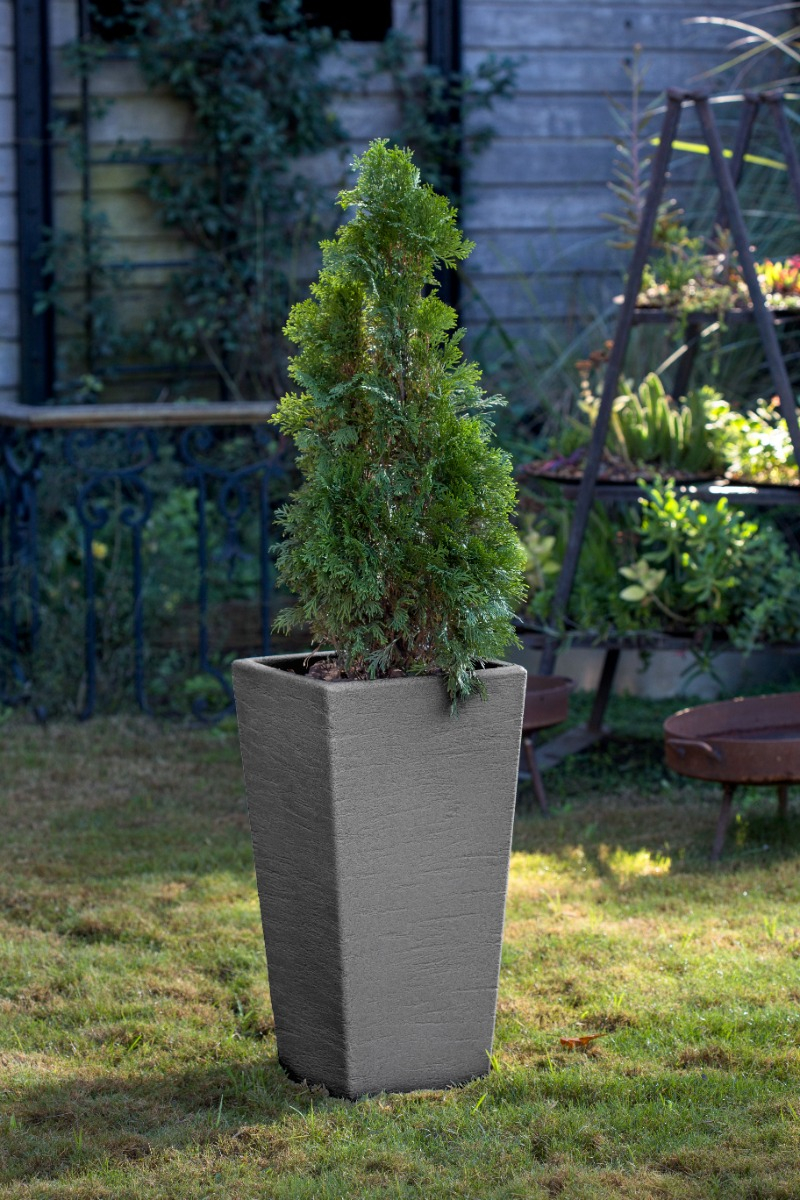 Maceta Piramidal Rustica 55cm Plástica Jardín Rayun - Imagen 12