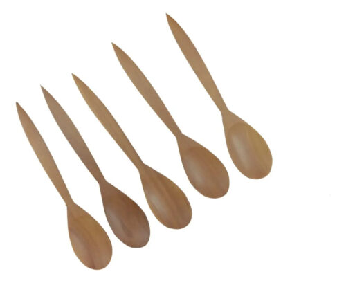 Cucharita De Madera Dura Sawoh Importada De Indonesia