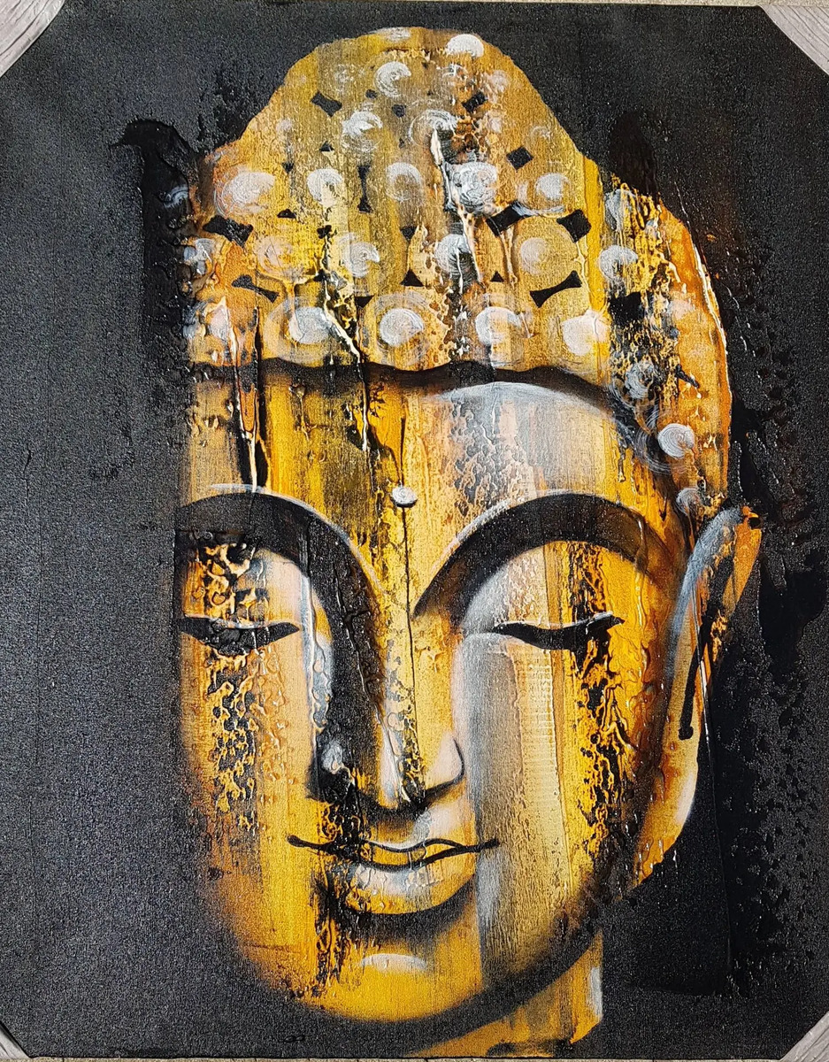 Cuadros De Buda 60 X 80cm Artesanales Importados Indonesia - Imagen 31