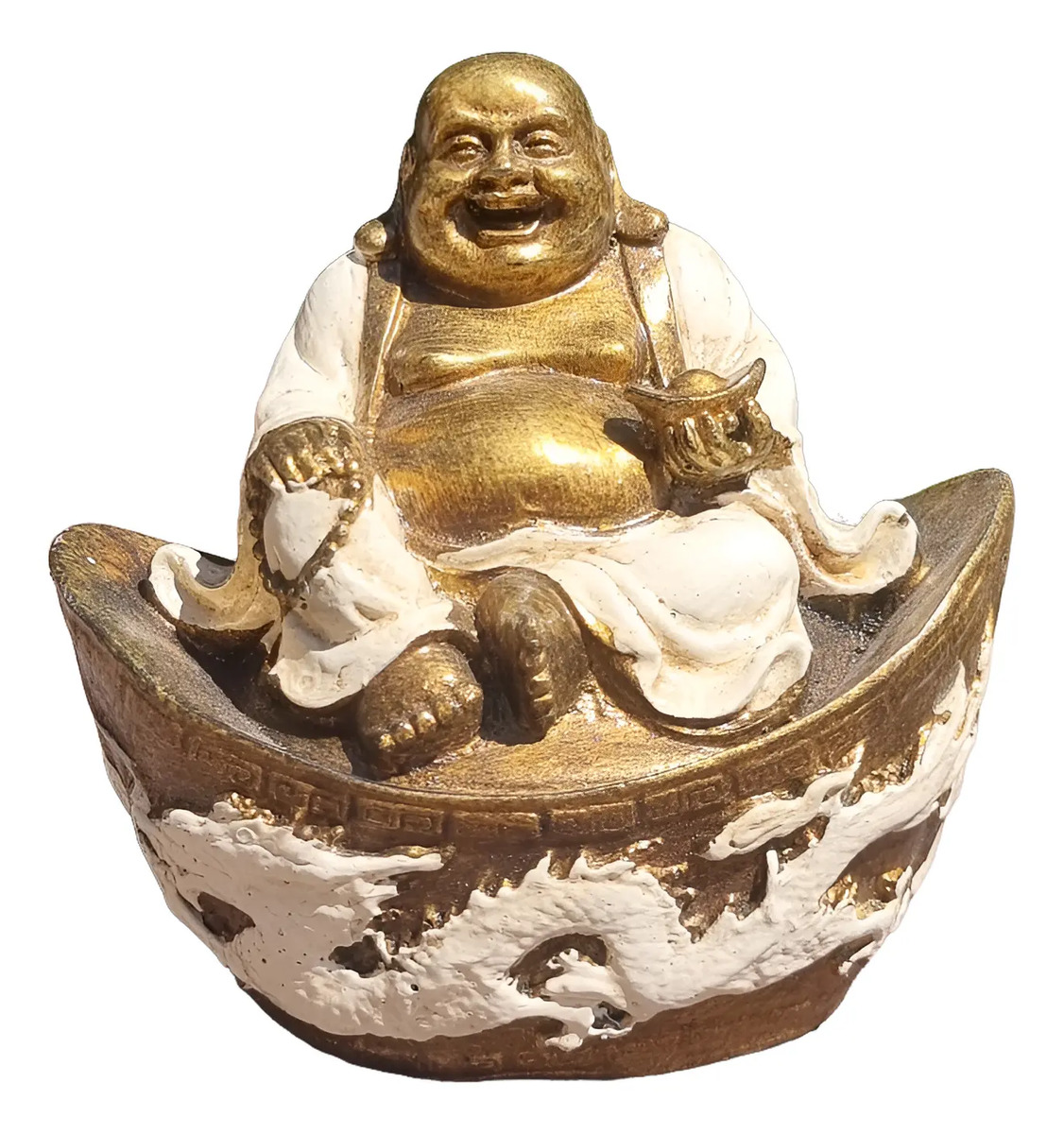 Buda Feliz Suerte Abundancia Dinero Importado Bali 10cm - Imagen 16