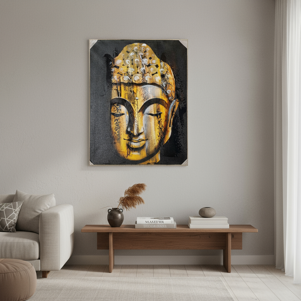 Cuadros De Buda 60 X 80cm Artesanales Importados Indonesia - Imagen 39