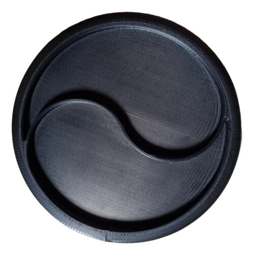 Plato Para Jardin Zen Picadas Centro De Mesa 2 Divisiones