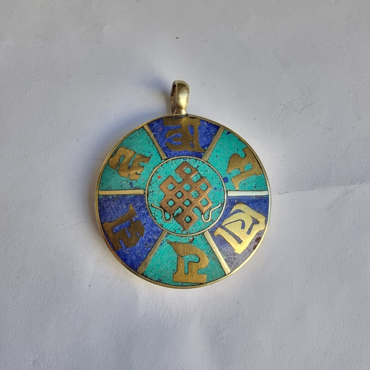 Dijes Importados Metal Mantra Suerte Fortuna Éxito Amor Paz - Imagen 375