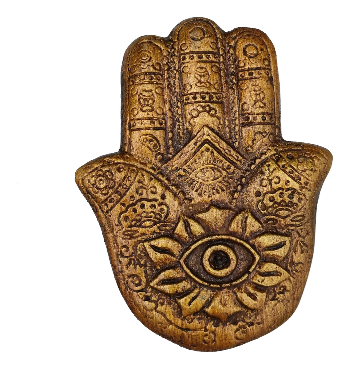 Porta Sahumerios Mano De Fatima Mandala Grande Bali 10cm - Imagen 15