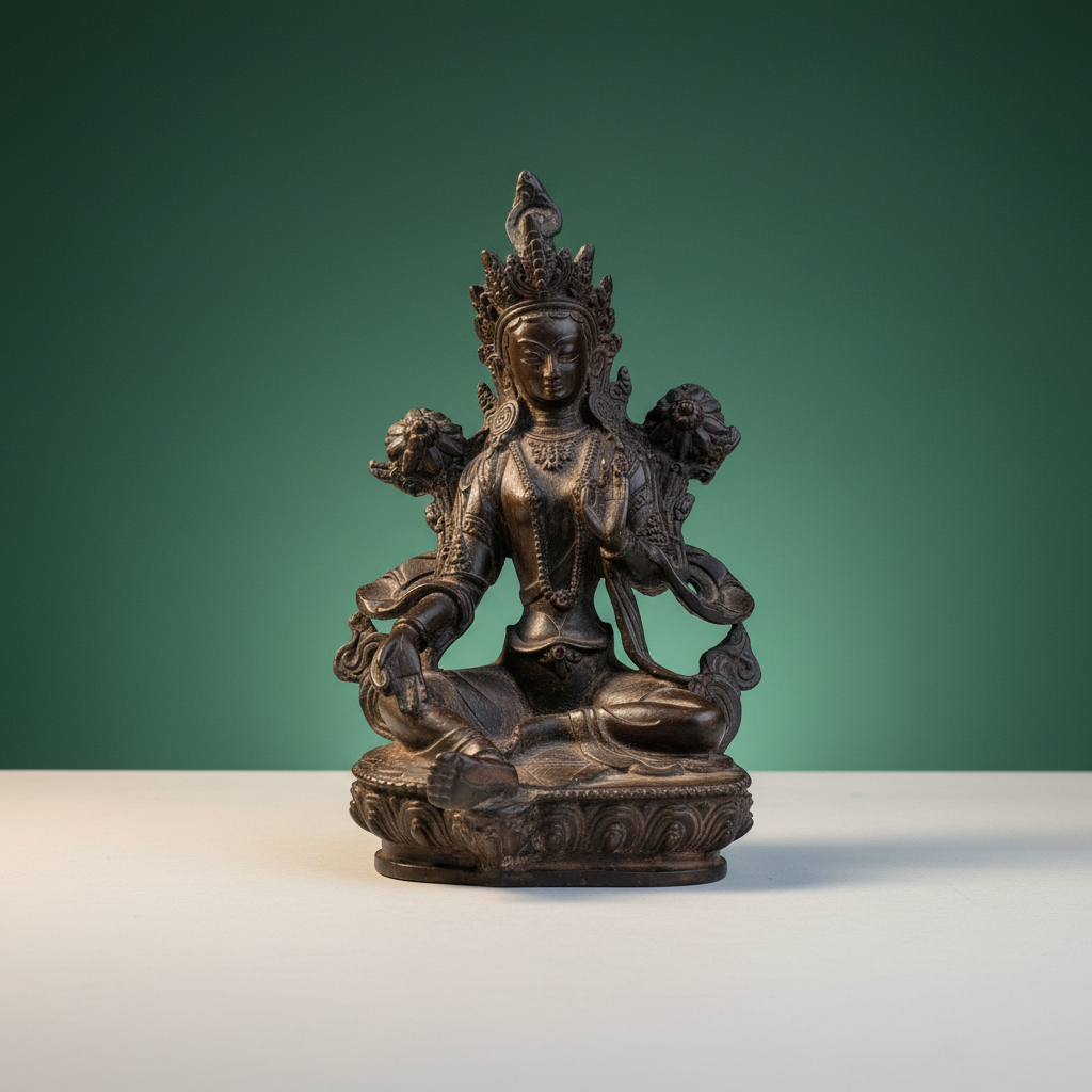 Buda Tara Sabiduria Compasion Bendicion Paz Armonia 20cm - Imagen 7