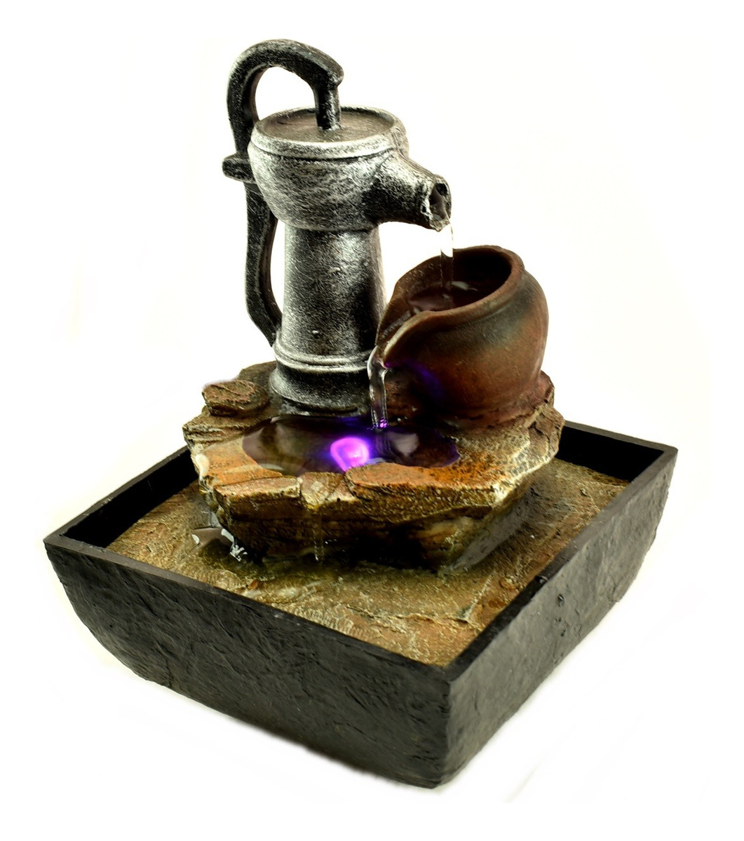 Fuente De Agua Chica Zen Cascada Bomba Super Oferta!!! - Imagen 4