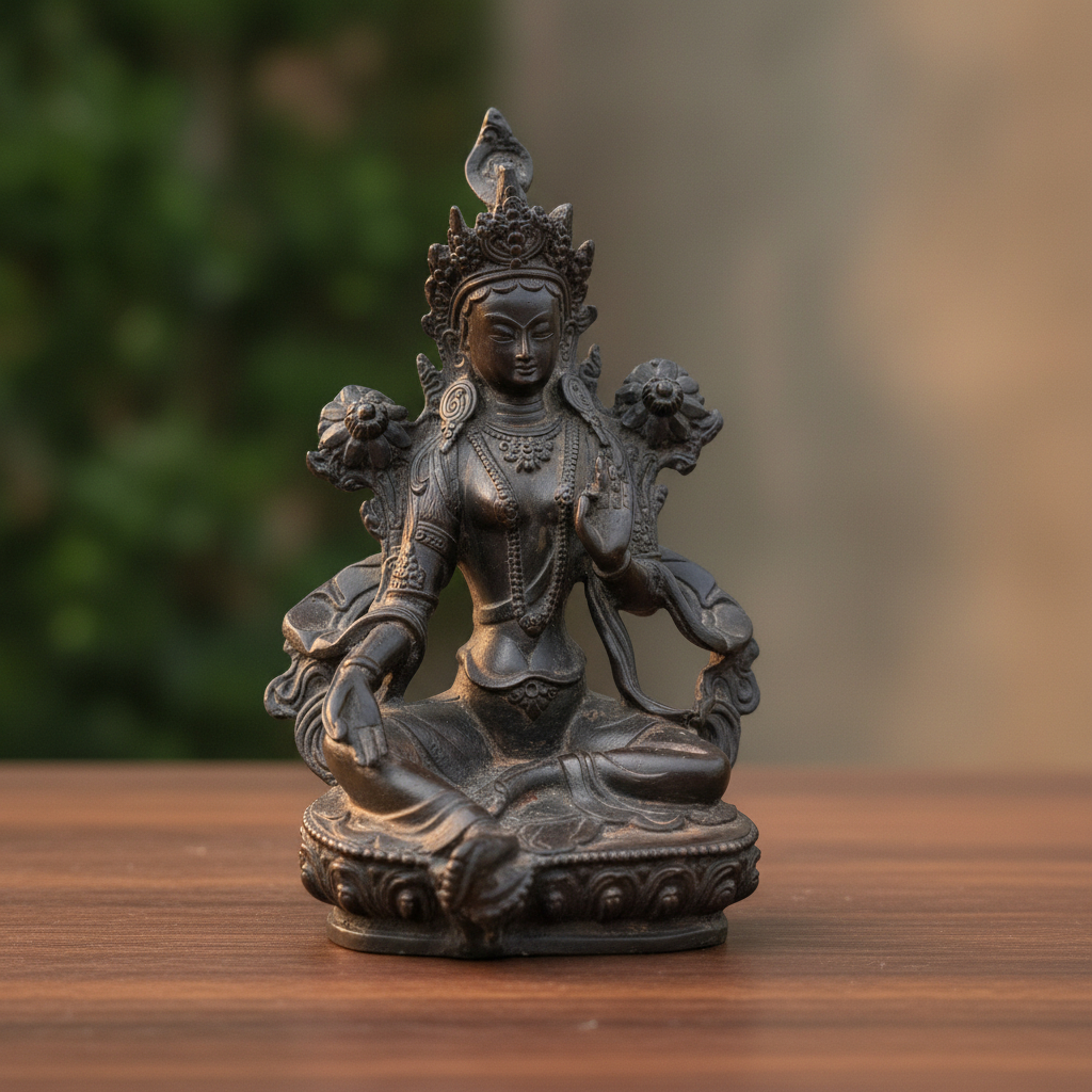 Buda Tara Sabiduria Compasion Bendicion Paz Armonia 20cm - Imagen 3
