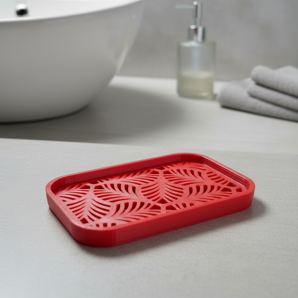 Jabonera Organizador Jabon Baño Parametric Diseño Armonia 3d - Imagen 50