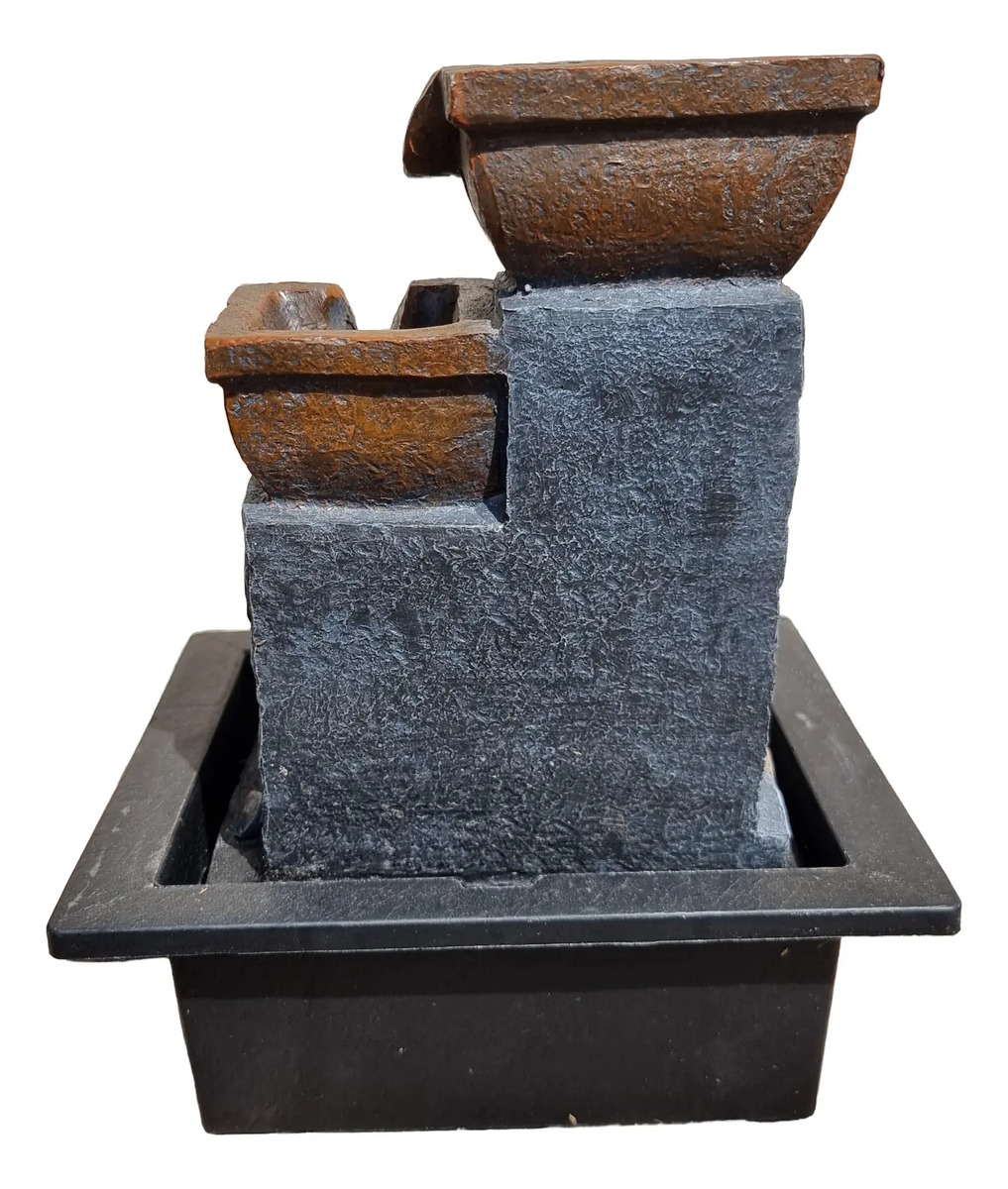Fuente De Agua Mediana Piedras Cascada Relajación Oferta!!! - Imagen 4