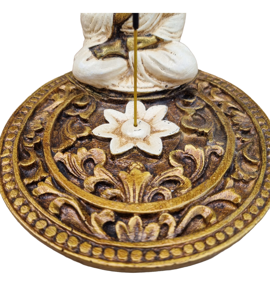 Porta Sahumerios Buda Mandala Grande Bali 15cm - Imagen 5