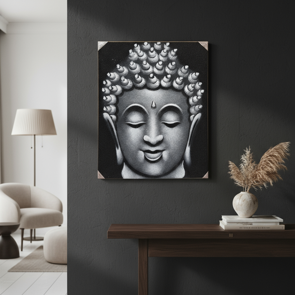 Cuadros De Buda 60 X 80cm Artesanales Importados Indonesia - Imagen 12