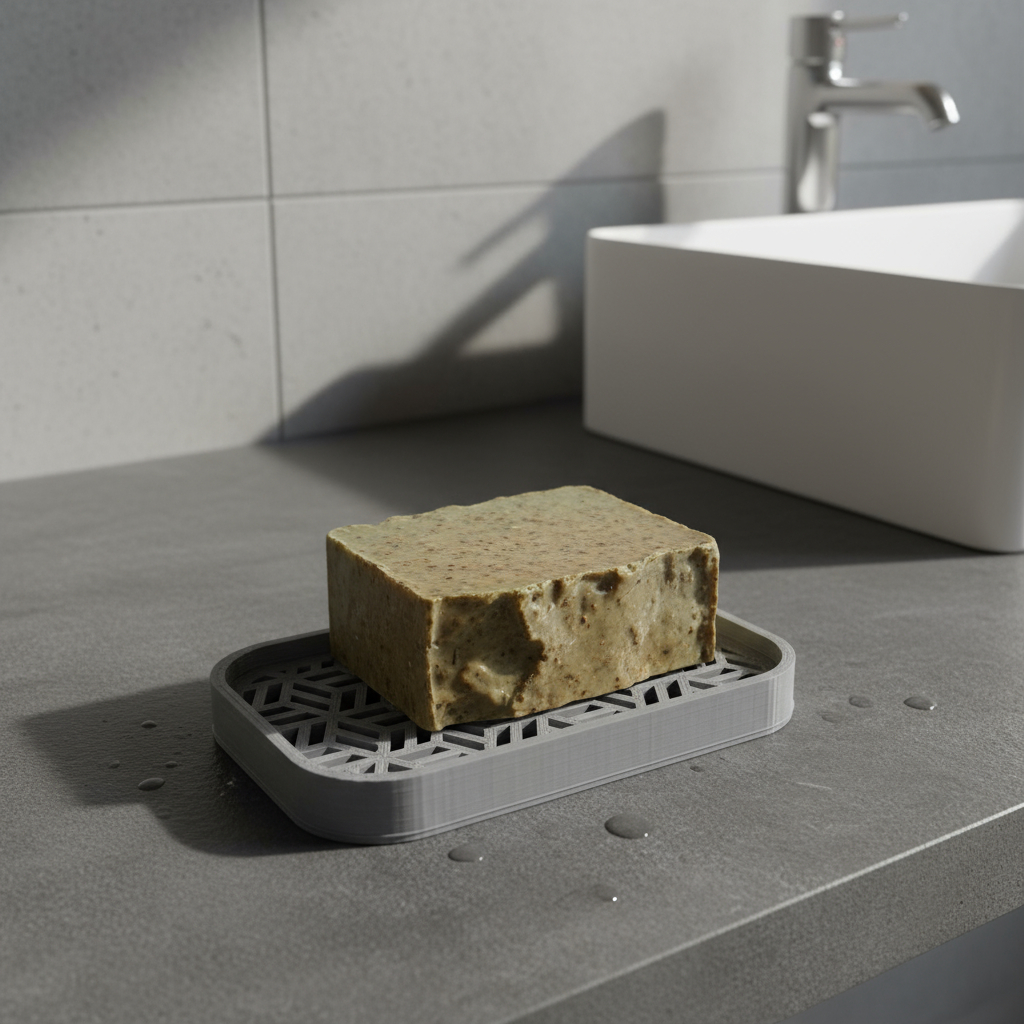 Jabonera Organizador Jabon Baño Parametric Diseño Armonia 3d - Imagen 15