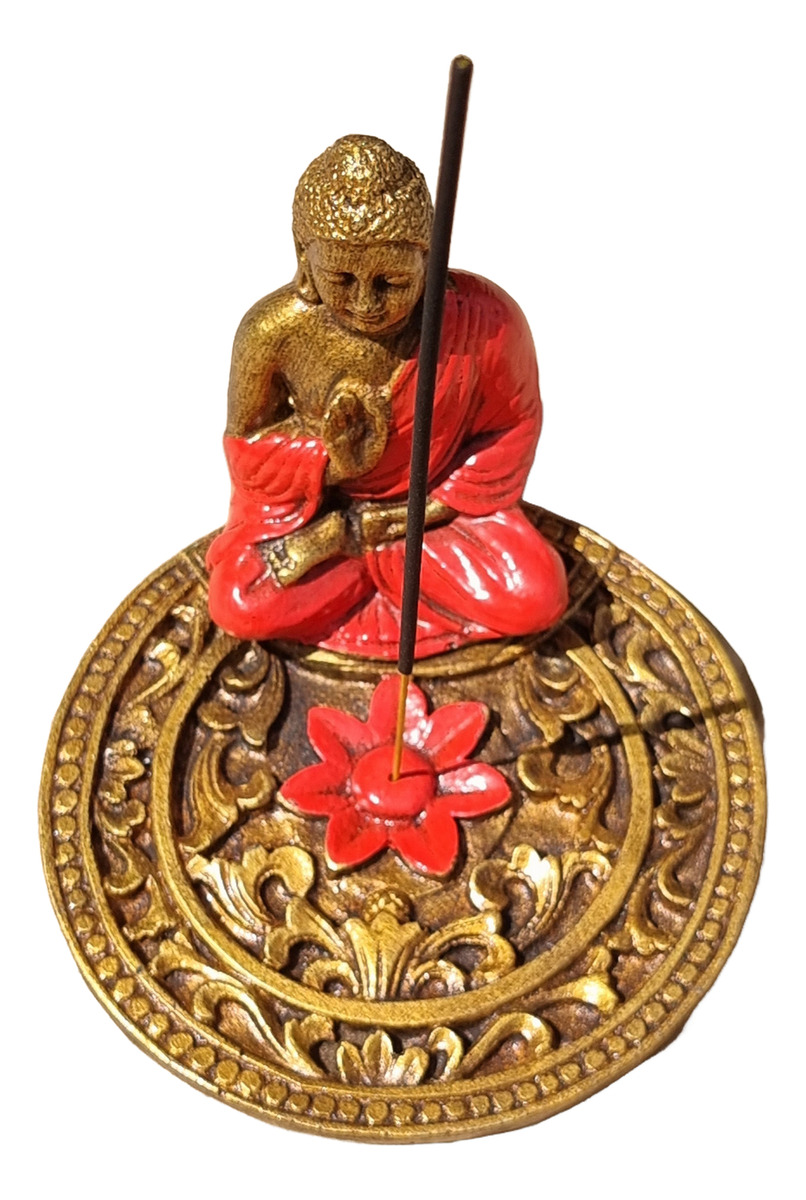 Porta Sahumerios Buda Mandala Grande Bali 15cm - Imagen 32