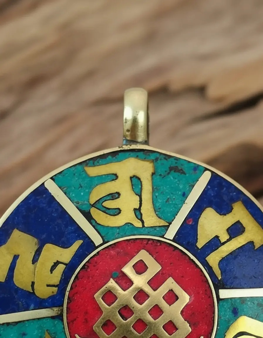 Dijes Importados Metal Mantra Suerte Fortuna Éxito Amor Paz - Imagen 238