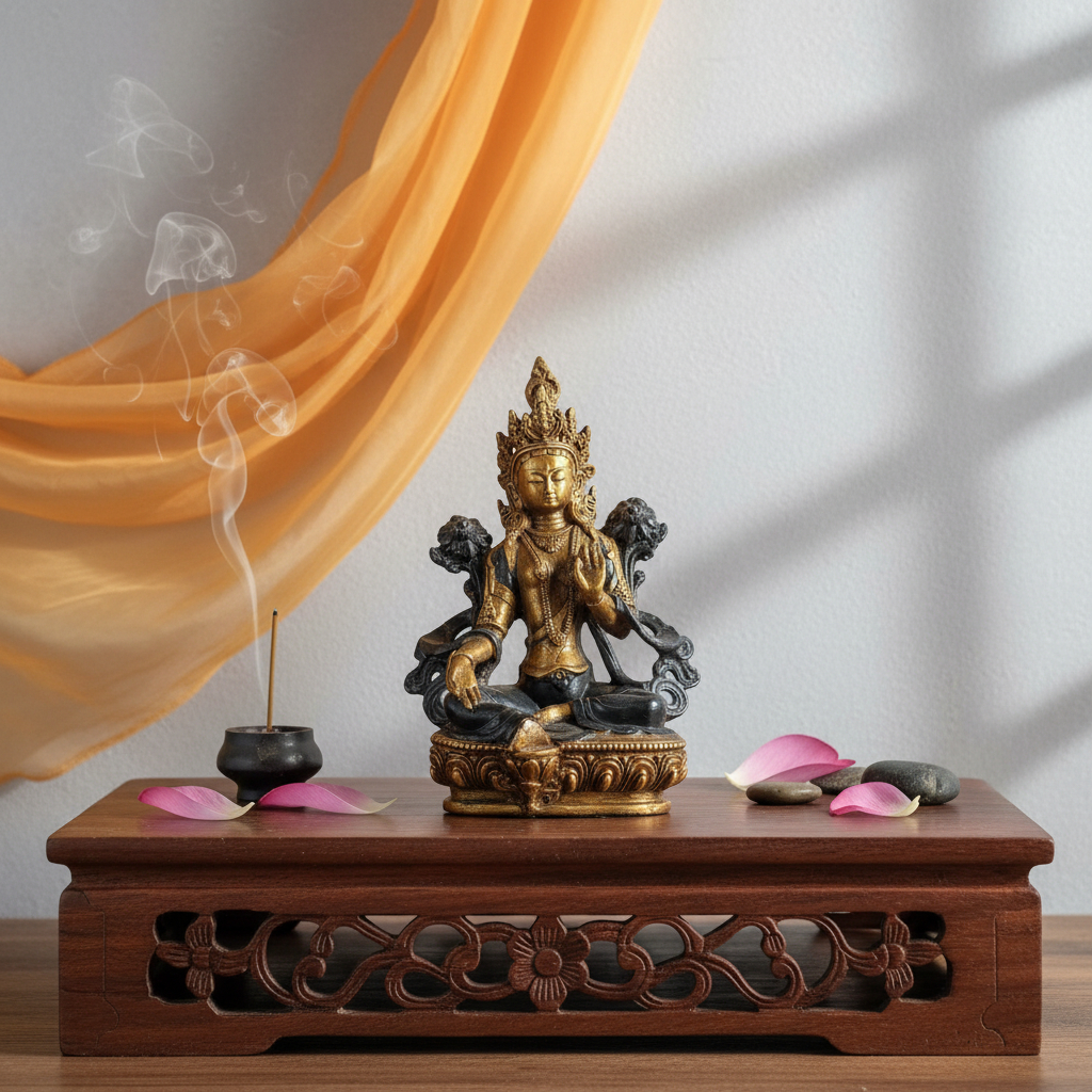 Buda Tara Sabiduria Compasion Bendicion Paz Armonia 20cm - Imagen 23