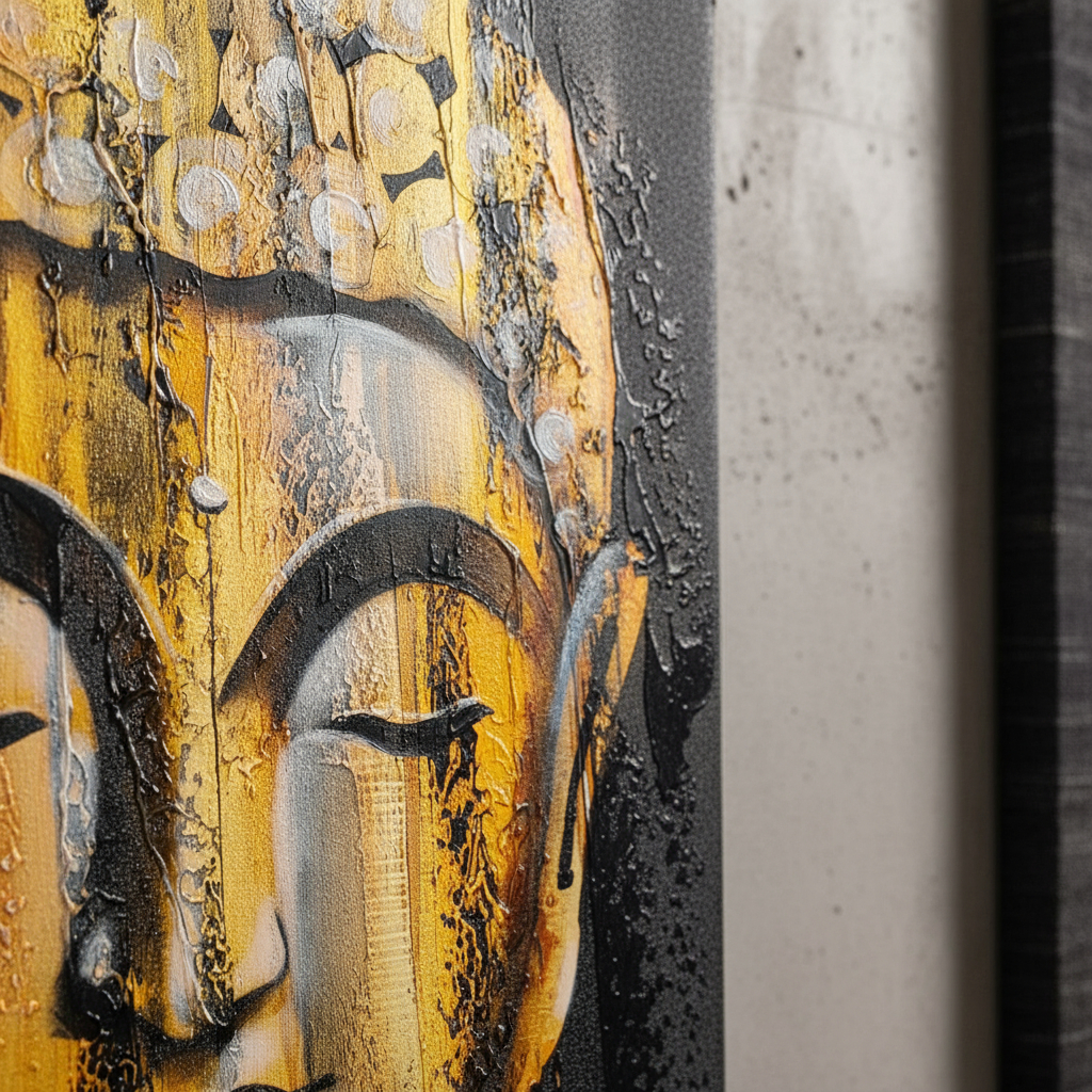 Cuadros De Buda 60 X 80cm Artesanales Importados Indonesia - Imagen 37