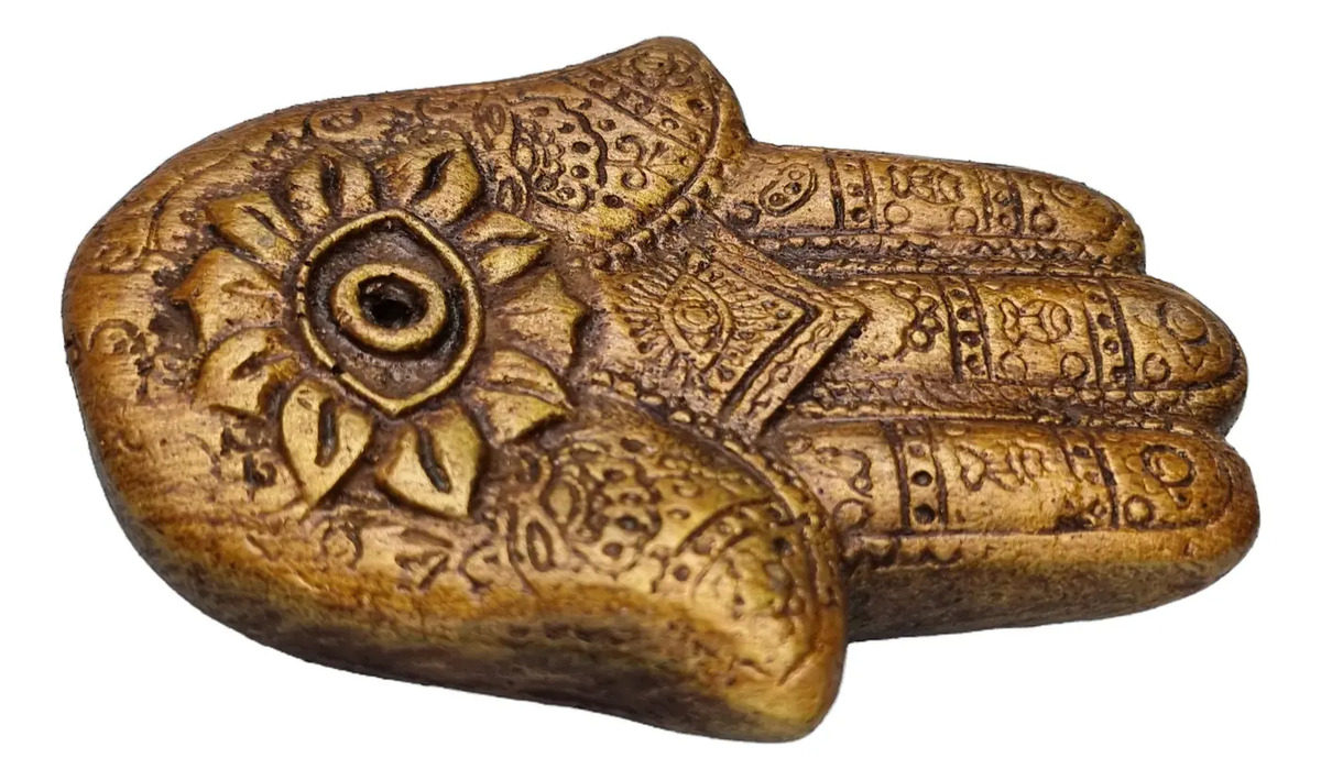 Porta Sahumerios Mano De Fatima Mandala Grande Bali 10cm - Imagen 16