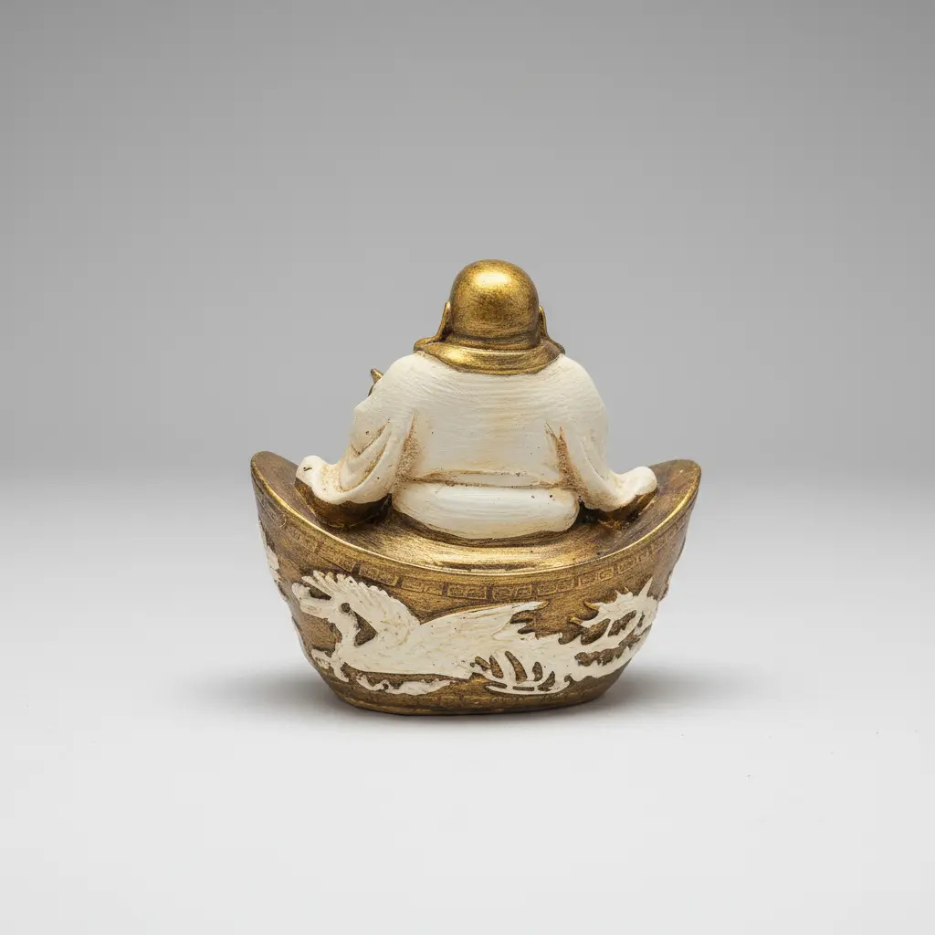 Buda Feliz Suerte Abundancia Dinero Importado Bali 10cm - Imagen 19