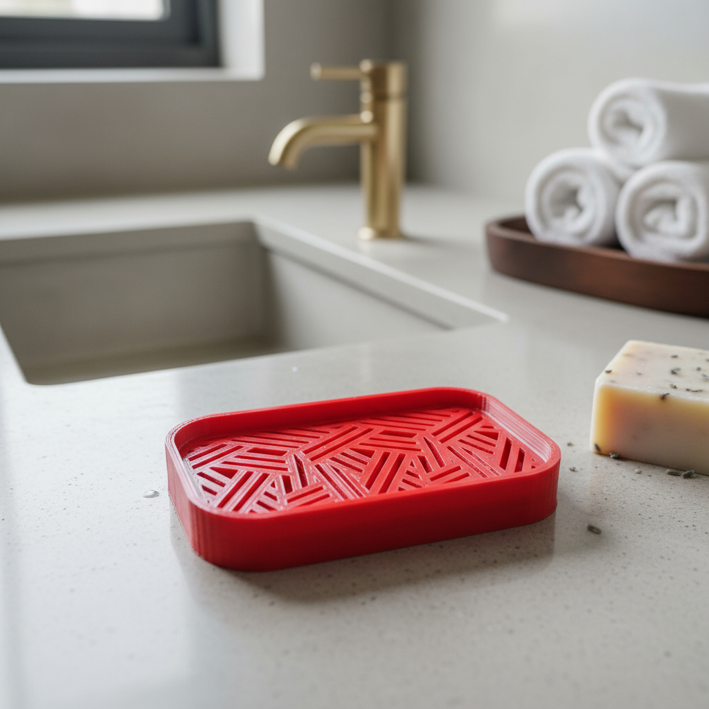 Jabonera Organizador Jabon Baño Parametric Diseño Armonia 3d - Imagen 73