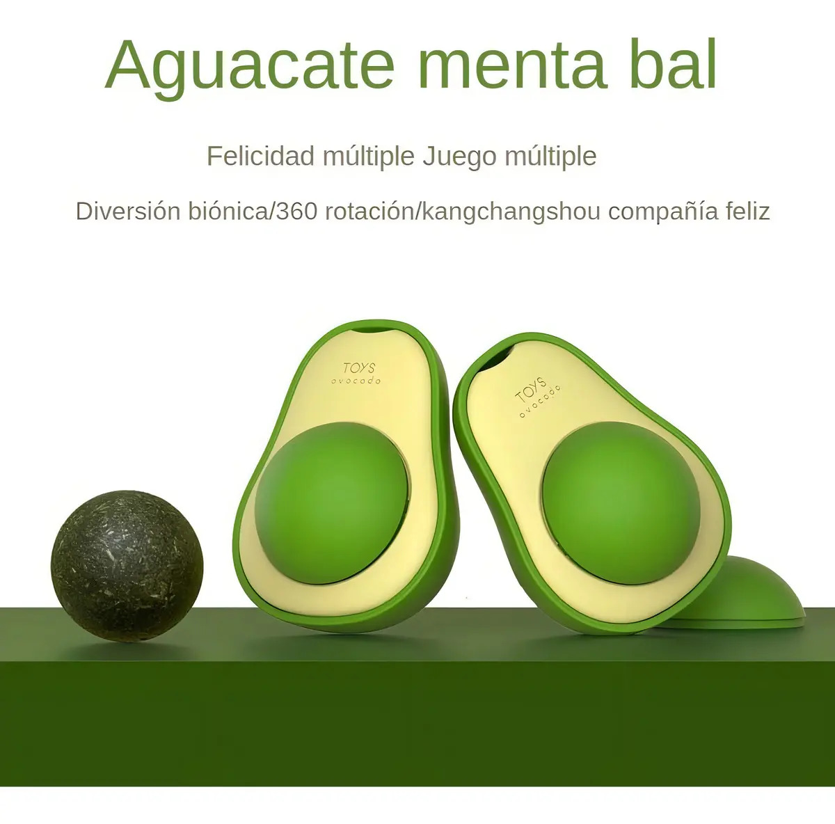 Juguete Bola Catnip Para Gatos Palta Pared Hierba Gatera - Imagen 9