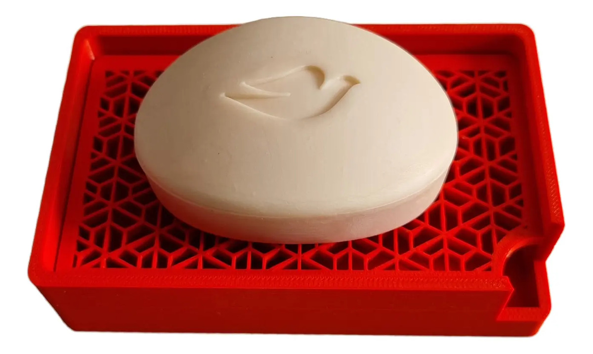 Jabonera Organizador Jabon Baño Parametrico Arabe Armonia 3d - Imagen 5
