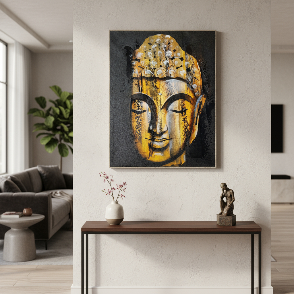 Cuadros De Buda 60 X 80cm Artesanales Importados Indonesia - Imagen 33