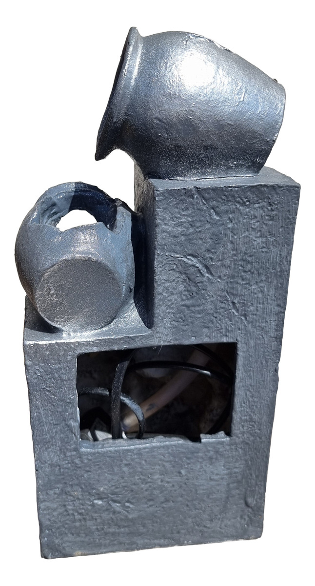 Fuente De Agua Mediana Cascada Relajación Jarros Oferta!!! - Imagen 4