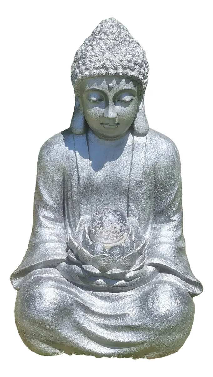 Fuente De Agua Gigante 102cm Buda Deco Budismo Cascada Ct2 - Imagen 7