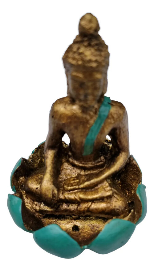 Porta Sahumerios Buda En Loto Chico Bali 9cm