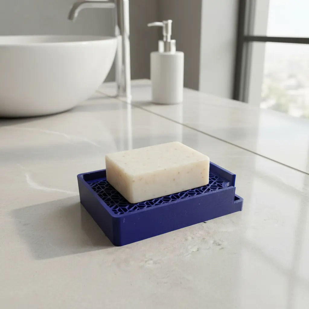 Jabonera Organizador Jabon Baño Parametrico Arabe Armonia 3d - Imagen 12