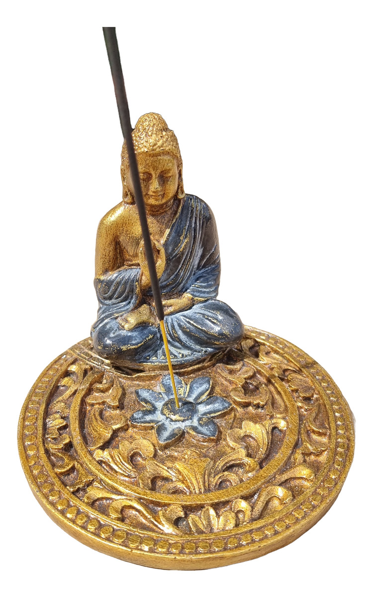 Porta Sahumerios Buda Mandala Grande Bali 15cm - Imagen 15