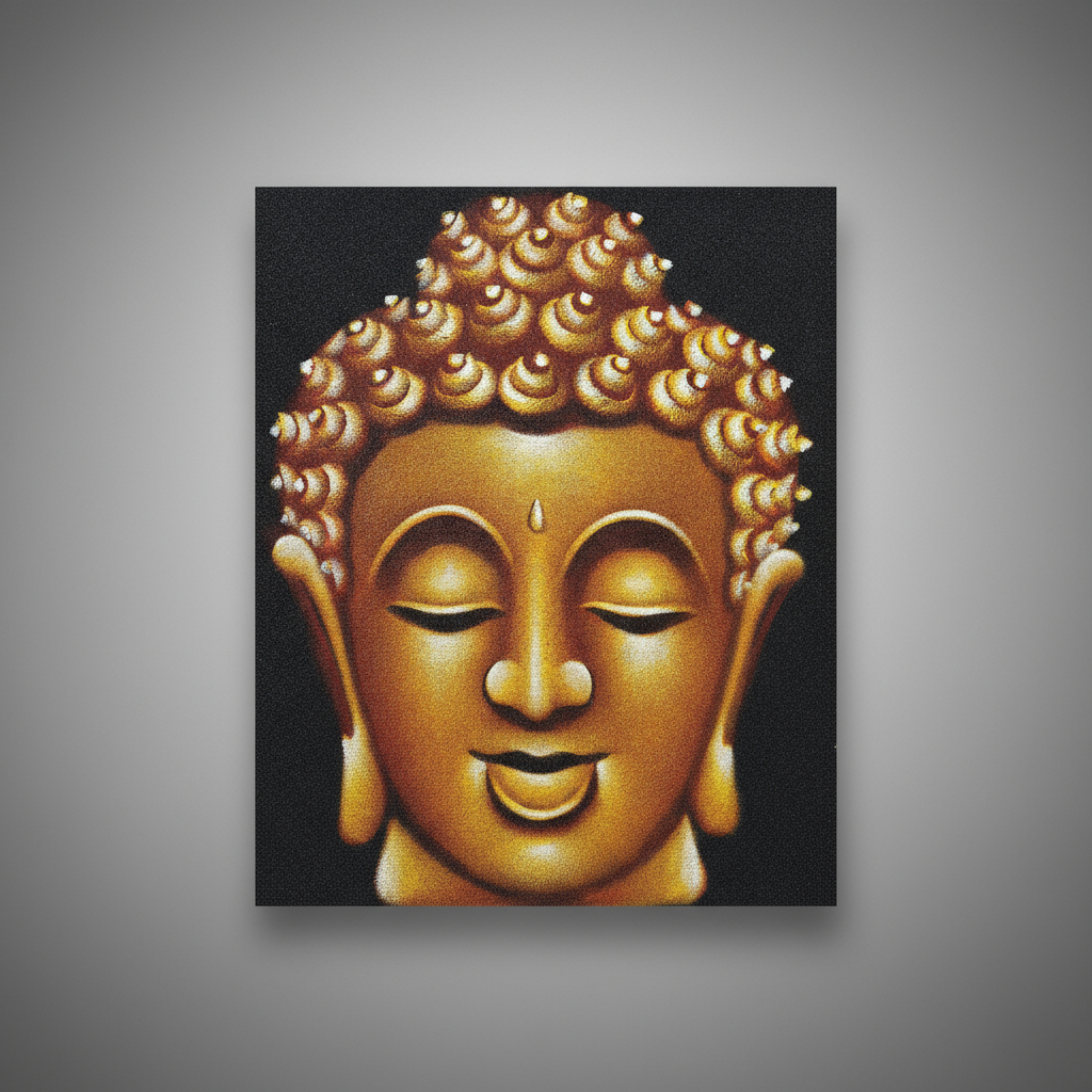 Cuadros De Buda 60 X 80cm Artesanales Importados Indonesia - Imagen 6