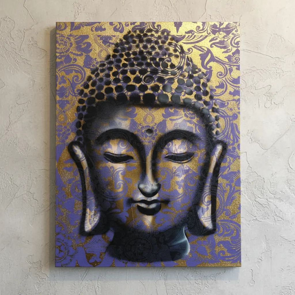 Cuadros De Buda 60 X 80cm Artesanales Importados Indonesia - Imagen 74