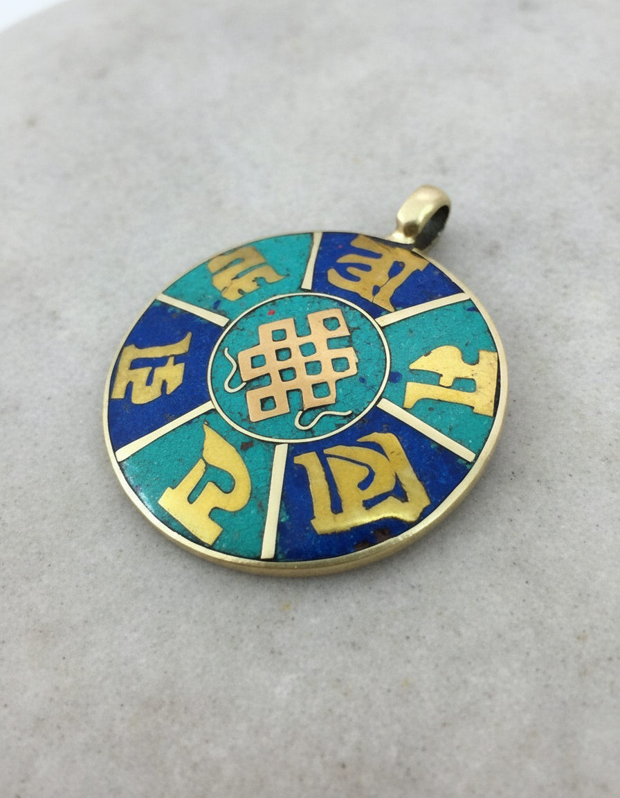 Dijes Importados Metal Mantra Suerte Fortuna Éxito Amor Paz - Imagen 381