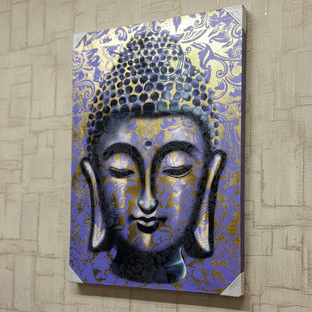 Cuadros De Buda 60 X 80cm Artesanales Importados Indonesia - Imagen 77