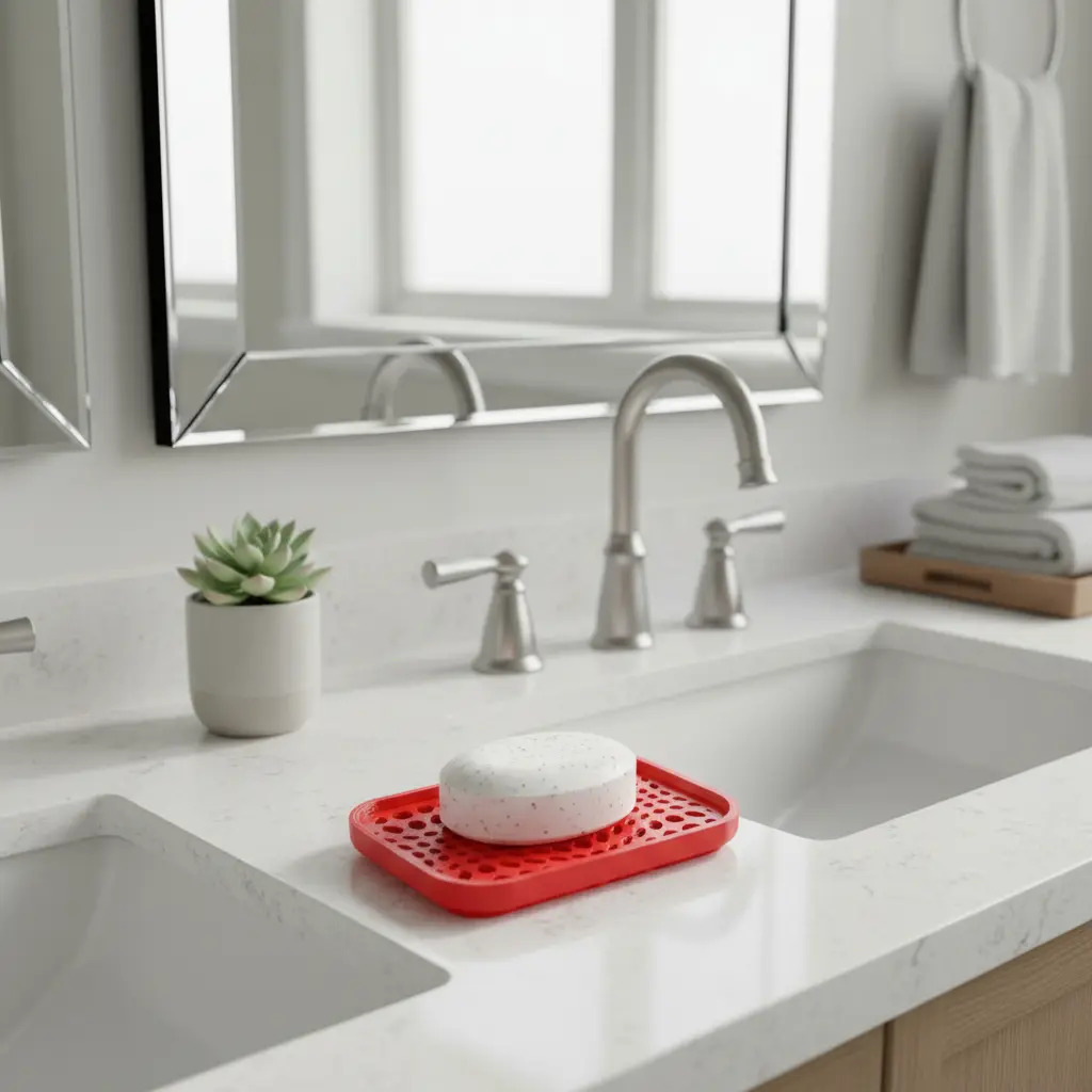 Jabonera Organizador Jabon Baño Parametric Diseño Armonia 3d - Imagen 29