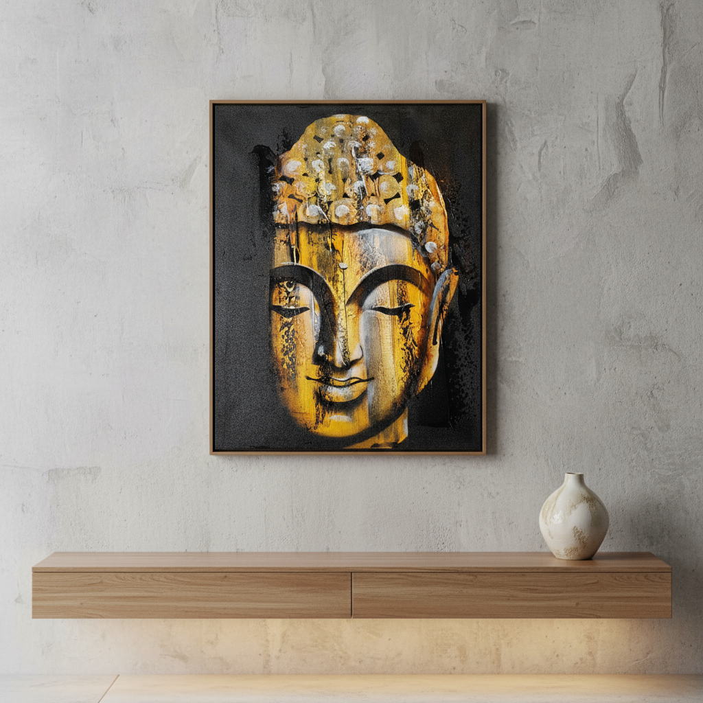 Cuadros De Buda 60 X 80cm Artesanales Importados Indonesia - Imagen 35