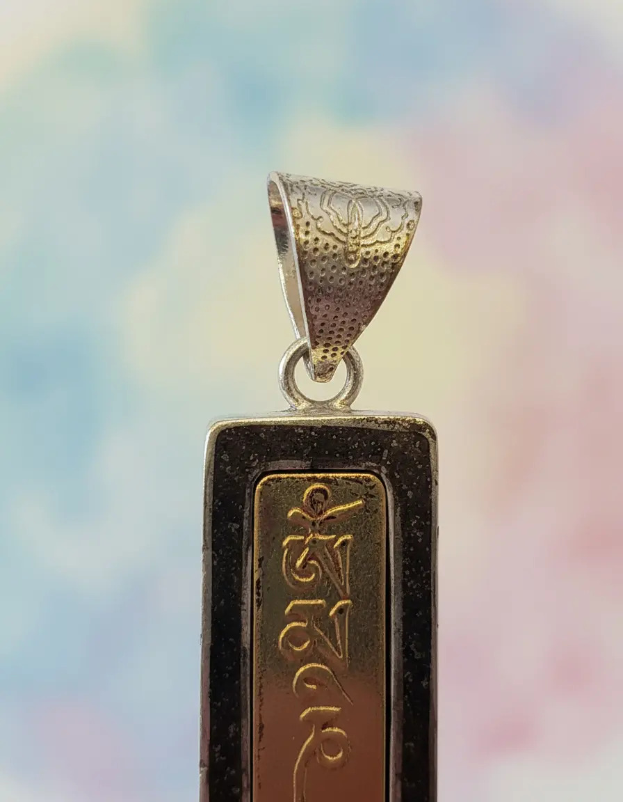 Dijes Importados Metal Mantra Suerte Fortuna Éxito Amor Paz - Imagen 349
