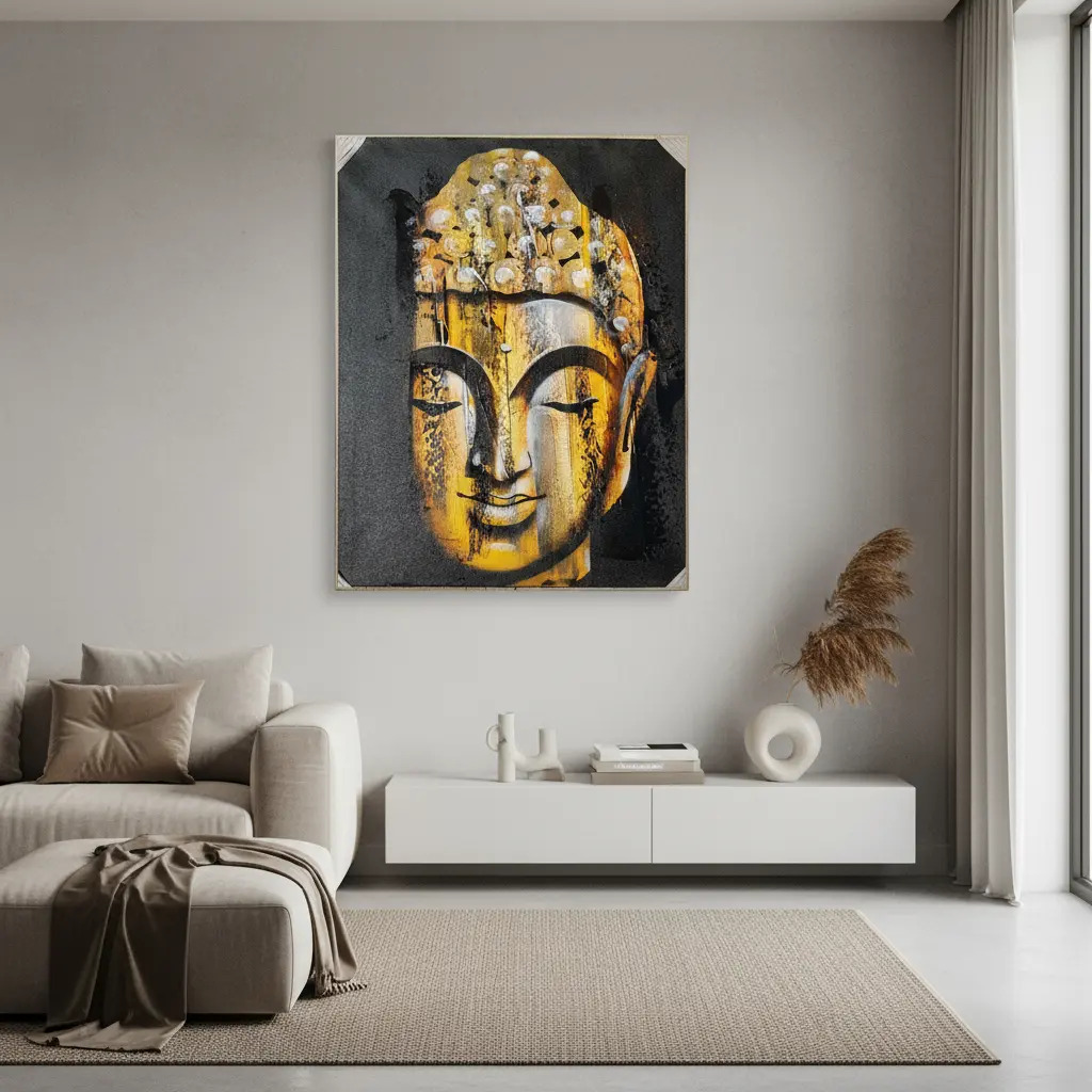 Cuadros De Buda 60 X 80cm Artesanales Importados Indonesia - Imagen 36