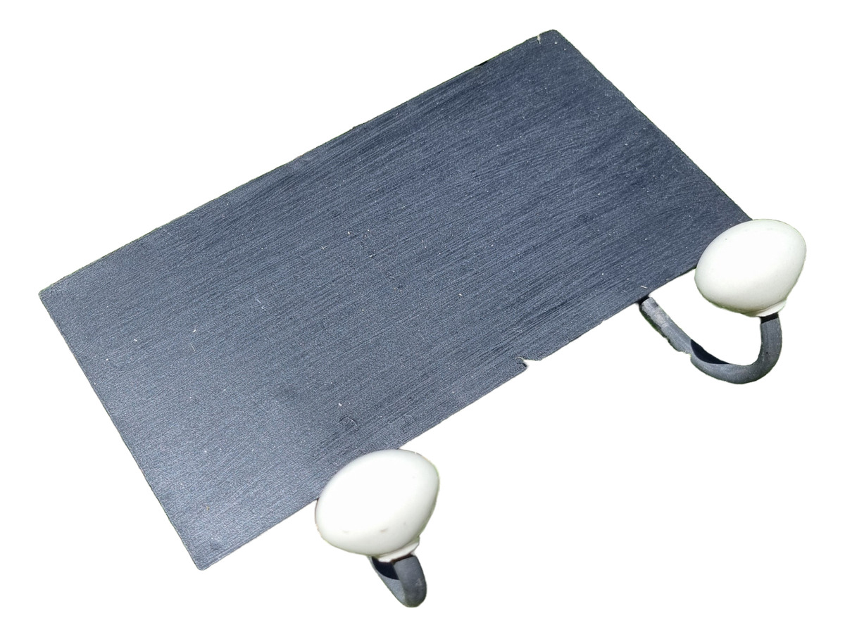 Perchero Estante De Pared Metal Ganchos Ceramica - Imagen 7