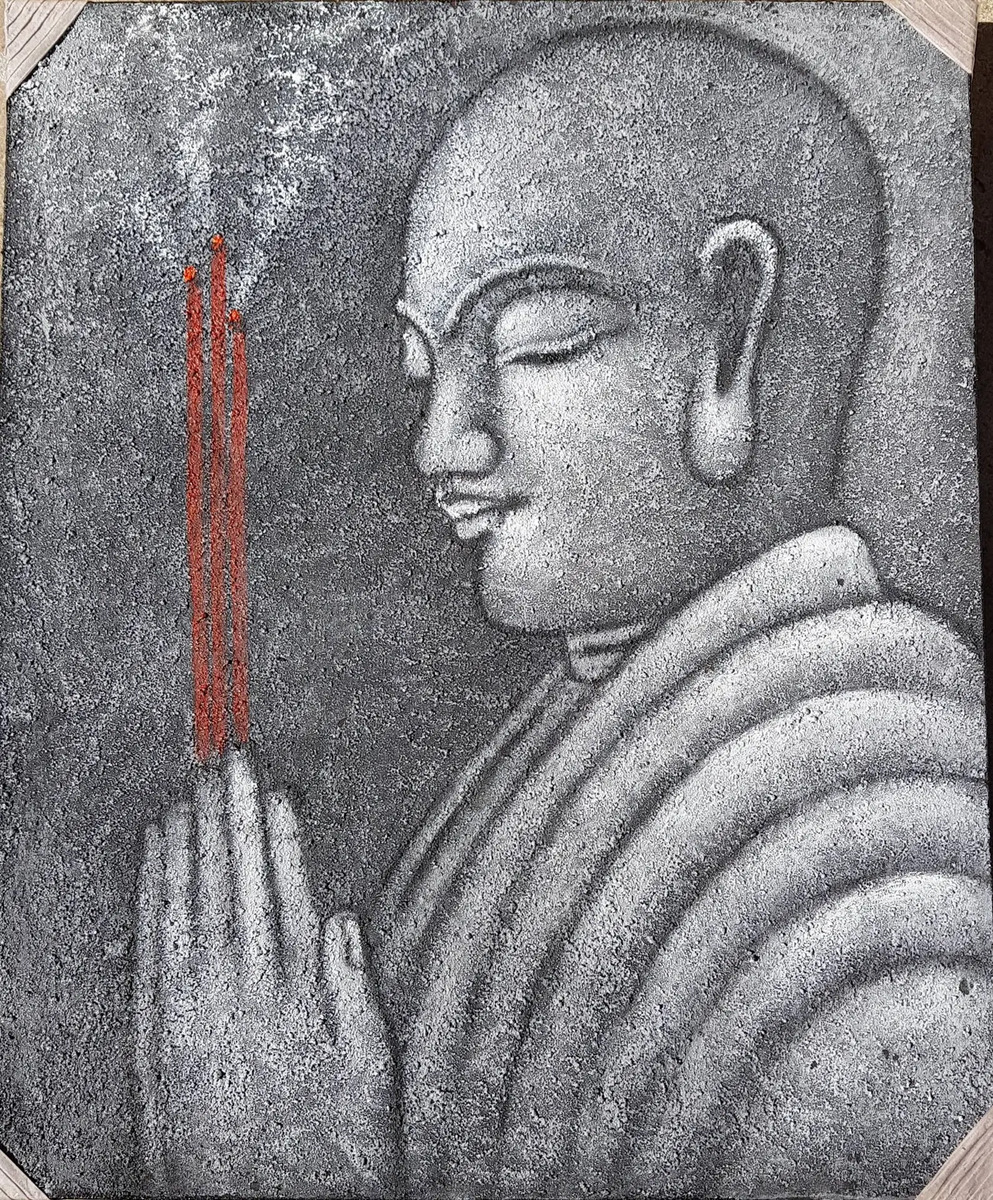 Cuadros De Buda 60 X 80cm Artesanales Importados Indonesia - Imagen 80
